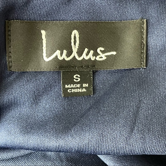 LULU’S NWT ALL MIXED UP FLORAL PATTERN MAXI DRESS SMALL BLUE WHITE MIX PRINTED - Picture 5 of 7